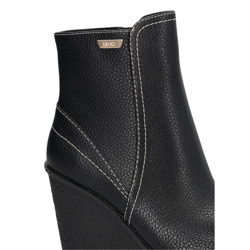 Stivaletto Donna con cuciture a contrasto e chiusura zip laterale
